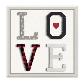 Stupell Industries L O V E ƥ㡼 顼 ­ץץ ɾꥢ ƹ