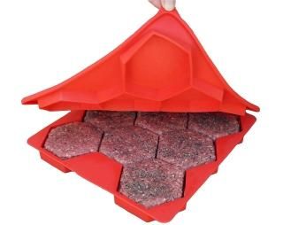 Shape+Store Burger Master 8 in 1 Innovative Burger Press and Freezer Container 8