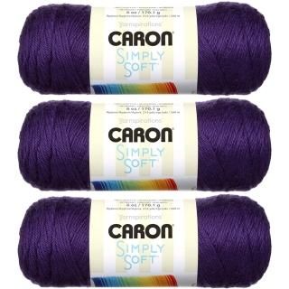 3-Pack H97003-9781-Robin's-Egg - Bulk Buy Caron Simply Soft Yarn Solids 3-Pack P