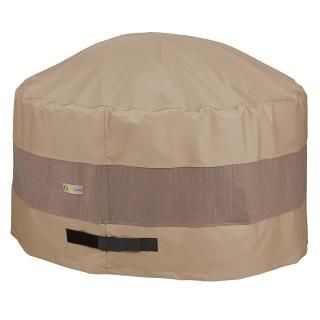 Duck Covers Elegant Round Fire Pit Cover 36-Inch