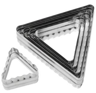 Ateco 6-Piece Double Sided Triangle Cutter Set by Ateco
