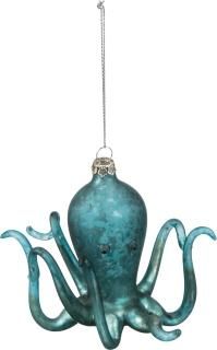 PBKץߥƥby Kathy Holiday Teal Green Octopus饹ʥ