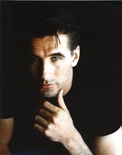 William Baldwin in Black T-shirt with Black Background Photo Print 8 x 10