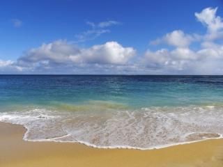 Posterazzi Hawaii Maui North Shore Beautiful Day On Baldwin Beach Poster Print 1