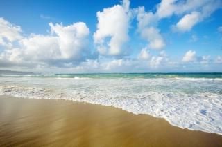 Posterazzi USA Hawaii Islands Maui Sea with clouds Baldwin Beach Poster Print 17