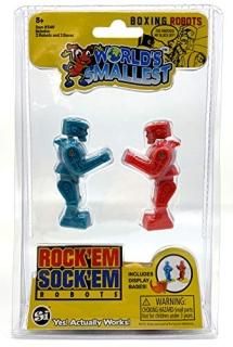 World's Smallest Rock'Em Sock'Em Robots