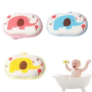 OBTANIM Baby Bath Sponge Soft Foam Scrubber Natural Sponge for Bathing Shower Sc