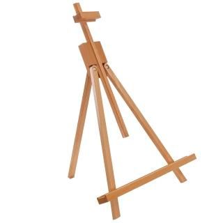 US Art Supply Topanga 18 to 31-1/2 inch High Adjustable Medium Portable Wood Tra