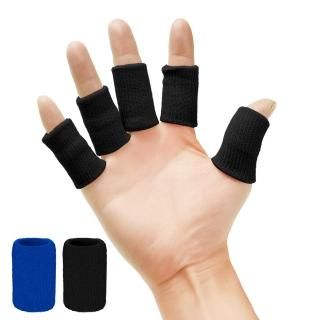 Senkary 20 Pieces Finger Sleeves Protectors Thumb Brace Support Elastic Compress