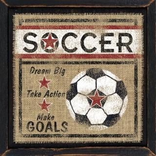 Posterazzi PDXLS1498SMALL Soccer Photo Print 12 x 12 Multi