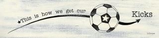 Posterazzi PDXLS1770SMALL Soccer - Kicks Photo Print 24 x 6 Multi