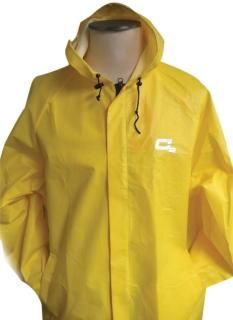O2 Rainwear Element Series Hooded Jacket with Pockets Yellow X-Small 2011