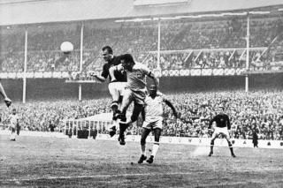 Soccer Match 1930S Na European Soccer Match Photograph 1930S Poster Print by 18 