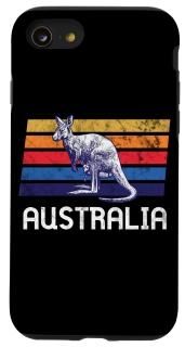 iPhone SE 2020 / 7 / 8 Australia Flag Gift Retro Kangaroo Soccer Marsupial Sydne