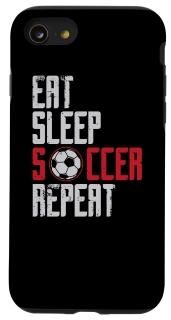iPhone SE 2020 / 7 / 8 Eat Sleep Soccer Repeat Team Athlete Case