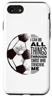 iPhone SE 2020 / 7 / 8 Christian Soccer Shirt - I Can Do All Things Through Chri