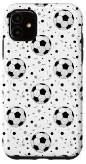 iPhone 11 Soccer or Football Balls Sports Pattern Case