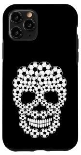 iPhone 11 Pro Soccer Ball Skull Skeleton Case Cool Sport Halloween Gift Case