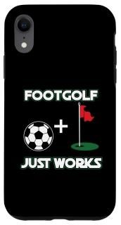 iPhone XR Team Soccergolf Footgolf Football Golf Soccer Sports Gift Case