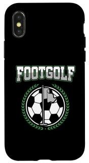 iPhone X/XS Footgolf Football Golf Soccer Sports Team Soccergolf Gift Case