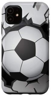 iPhone 11 Soccer Ball Trendy Unique Stylish Cool Sports Lover Gifts Case