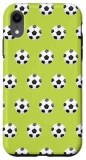iPhone XR Soccer Phone Case Ball Sports Pattern Case