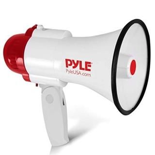 M?gaphone Professionnel 30 Watts Pyle avec Sir?ne et Enregistreur vocal.