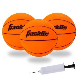 Franklin Sports Indoor Mini Basketballs - 3 Pack - Slam Dunk Approved - Indoor G