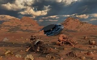 Կʹ֤ϺϰξͤUFOȤζ᤯˿Ƥޤ ݥץ Mark StevensonStocktrek Imagesˤ17 x 11