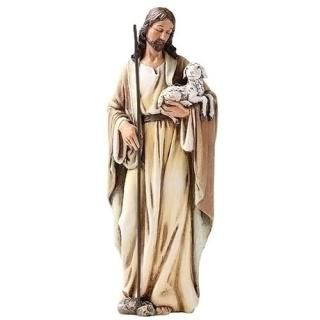 Good Shepherd Lamb Holy Statue Jesus Christ Protection 15cm Statue Religious Gif
