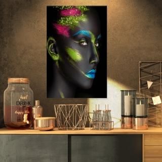 DesignArt pt8951?16?32GirlMake Up Portraitǥ륢ȥХ16? x 32ץ졼