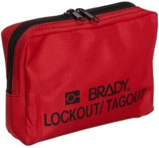 Brady Nylon Lockout Belt Pouch Legend Brady Lockout / Tagout by Brady