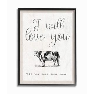 The Stupell Home D?cor Collection Love You Till the Cows Come Home ȥåХ