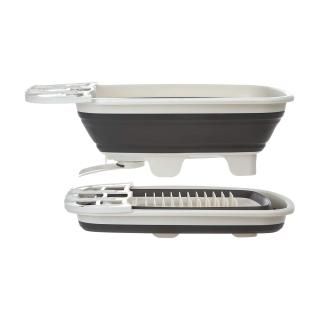 Prep Solutions by Progressive Swivel Spout Collapsible Dish Drainer by Progressi