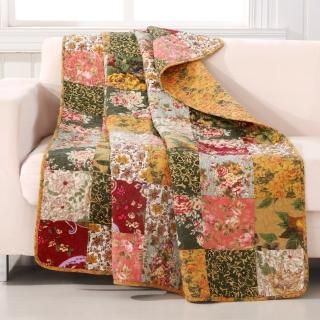 Greenland Home Fashions Antique Chic - 50W x 60L in. Quilted Throw