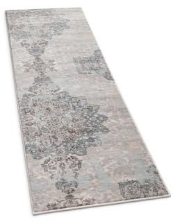 Well Woven Kensington Ciato Blue Modern Medallion Vintage Distressed Area Rug 2'