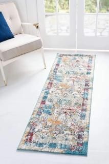 Unique Loom Rosso Collection Vintage Traditional Distressed Multi Area Rug 2&#39