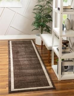 Unique Loom Del Mar Collection Contemporary Transitional Navy Blue Area Rug 3&#3