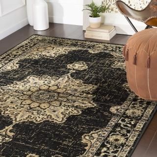 Area Rug Black