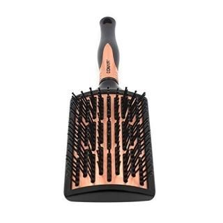 Conair Quick Blow-Dry Pro Curved Copper Brush Black