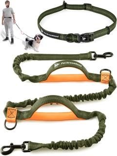 Pet Dreamland Running Dog Leash for Medium Dogs - Walking Hiking Training - Extr