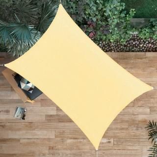 Ogrmar Shade Sail Canopy Durable Fabric Canopy Block Top Cover Rectangle for Pat