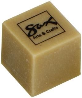 Sax 1 x 1 x 0.75 in. Gumart General Purpose Eraser - Brown&#44; Pack 24