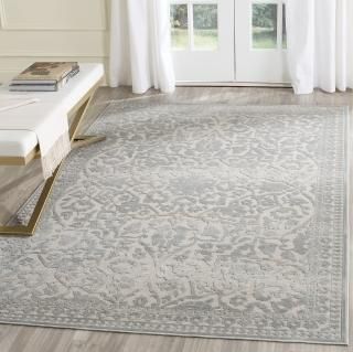 SAFAVIEH Paradise Collection 5' x 7' Stone PAR393 Oriental Viscose Area Rug