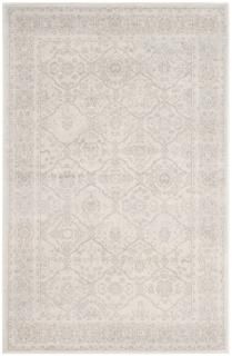 SAFAVIEH Carnegie Collection 4' x 6' Cream / Light Grey CNG691C Vintage Distress