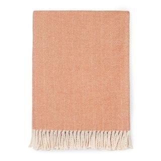 SFERRA إܡ󡢥åȥ100%֥󥱥å Throw Blanket 51 x 71  1