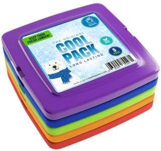 Healthy Packers Slim Ice Packs - Freezer Cold Ice Pack for Cooler Bags and Lunch