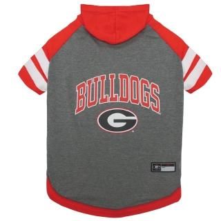 NCAA Georgia Bulldogs Hoodie for Dogs & Cats Small.  Collegiate Licensed Dog Hoo