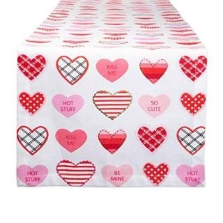36cm x 180cm Sweet Hearts - DII CAMZ11181 100% Cotton Machine Washable Printed K