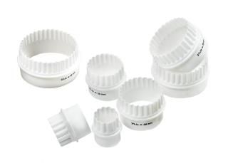 Norpro 3473 Deluxe 7-Piece Cutter Set White by Norpro